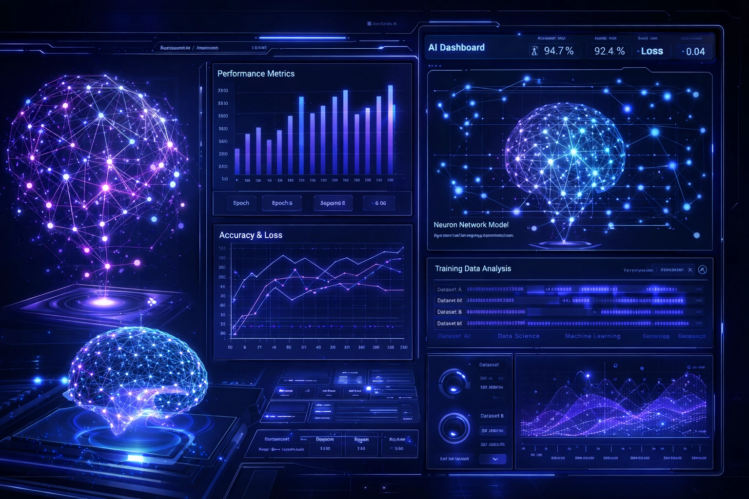 Dashboard de Inteligência Artificial