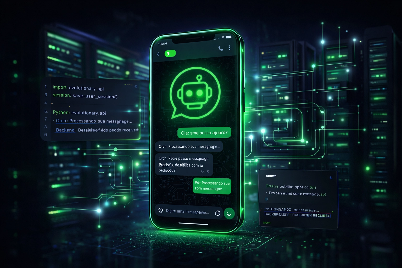 Automação de Atendimento via WhatsApp